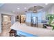 Modern kitchen with stainless steel appliances and white cabinets at 6450 Watercrest Way # 303, Lakewood Ranch, FL 34202