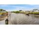 View of a peaceful canal with waterfront homes at 716 Blackburn Blvd, North Port, FL 34287