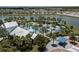 Community pool with cabanas and playground nearby at 8684 Canyon Creek Trl, Parrish, FL 34219