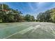 Community basketball court with multiple hoops and ample space at 9481 Highland Oak Dr # 1403, Tampa, FL 33647