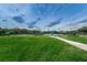Well-maintained tennis courts with shaded seating at 9481 Highland Oak Dr # 1403, Tampa, FL 33647