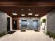 Modern lobby with elevators, stone accents, and plenty of natural light at 101 S Gulfstream Ave # 10E, Sarasota, FL 34236