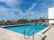 Refreshing rooftop pool area with plenty of space for relaxation at 101 S Gulfstream Ave # 10E, Sarasota, FL 34236