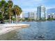 Residential waterfront property with palm trees at 101 S Gulfstream Ave # 10E, Sarasota, FL 34236