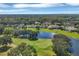 Aerial view of luxury homes and golf course at 10114 Glenmore Ave, Bradenton, FL 34202