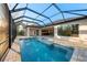 Enclosed pool and patio with screened enclosure at 11323 Rivers Bluff Cir, Lakewood Ranch, FL 34202
