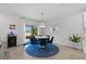 Bright dining area with round table and four chairs at 11628 Middle Fork Way, Parrish, FL 34219