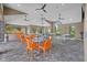 Community recreation room with games tables and seating at 11628 Middle Fork Way, Parrish, FL 34219