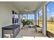 Covered patio with seating area, great for outdoor relaxation at 11628 Middle Fork Way, Parrish, FL 34219