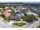 Bird's-eye view of a single-Gathering home in a waterfront community at 12334 Baypointe Ter, Cortez, FL 34215