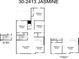 Second floor features bonus room, 3 bedrooms, and 2 bathrooms at 13017 Cedar Elm Lane, Parrish, FL 34219