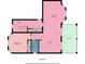 First floor plan showing 2 bedrooms, Gathering room, and patio at 1825 Bayshore Dr, Terra Ceia, FL 34250