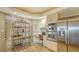This kitchen offers plenty of counter space and stainless steel appliances at 2110 Harbourside Dr # 522, Longboat Key, FL 34228