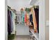 Large walk-in closet with ample shelving and hanging space at 25067 Palisade Rd, Punta Gorda, FL 33983