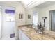 Bathroom with single vanity and access to toilet at 2720 S Biscayne Dr, North Port, FL 34287
