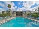 Large community pool with plenty of deck space at 304 Pine Run Dr, Osprey, FL 34229
