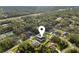 Aerial view showing home location in a residential neighborhood at 3782 Horace Ave, North Port, FL 34286