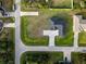 New construction home from a bird's eye view at 3782 Horace Ave, North Port, FL 34286