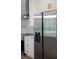 Stainless steel refrigerator in modern kitchen at 3782 Horace Ave, North Port, FL 34286