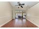 Spacious dining area with sliding doors to the patio at 4581 E Dover Street Cir, Bradenton, FL 34203