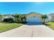 Single story house with a two-car garage at 4581 E Dover Street Cir, Bradenton, FL 34203