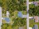 Aerial view showing home's location and neighborhood at 4892 Hillman Ter, North Port, FL 34288