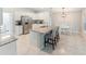 Modern kitchen with stainless steel appliances and granite countertops at 4892 Hillman Ter, North Port, FL 34288