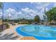 Community splash pad with picnic tables nearby at 4892 Hillman Ter, North Port, FL 34288