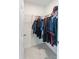 Large walk-in closet with ample hanging space and shelving at 4892 Hillman Ter, North Port, FL 34288