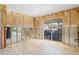 Under renovation living room with water view at 548 Ketch Ln, Longboat Key, FL 34228