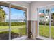 Living room under renovation with large windows and waterfront views at 548 Ketch Ln, Longboat Key, FL 34228