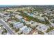 Aerial view showing home's location at 554 Canal Rd, Sarasota, FL 34242