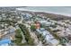 Aerial view showing home's location at 554 Canal Rd, Sarasota, FL 34242