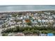 Aerial view showing home's location at 554 Canal Rd, Sarasota, FL 34242