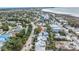 Aerial view showing home's location at 554 Canal Rd, Sarasota, FL 34242