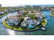 Luxury waterfront home on island with pool and dock at 560 Harbor Point Rd, Longboat Key, FL 34228