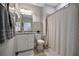 Clean bathroom featuring a shower/tub combo and updated vanity at 5904 Wake Forest Run # 102, Bradenton, FL 34211
