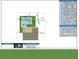 Detailed blueprint of a rectangular pool with dimensions and features at 600 Fox St, Longboat Key, FL 34228