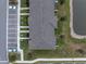 Aerial view of townhome building and community at 6111 Fairmont Ln, Palmetto, FL 34221