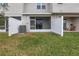 Private backyard with screened patio at 6111 Fairmont Ln, Palmetto, FL 34221