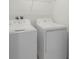 Bright laundry room with washer and dryer included at 6111 Fairmont Ln, Palmetto, FL 34221