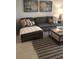 Relaxing living room with sectional sofa and coffee table at 6111 Fairmont Ln, Palmetto, FL 34221