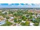 Aerial view of a house and surrounding neighborhood at 6231 Beechwood Ave, Sarasota, FL 34231
