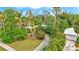 Aerial view showcasing the property and surrounding area at 6231 Beechwood Ave, Sarasota, FL 34231