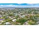 Aerial view showing home's location in a residential neighborhood at 6231 Beechwood Ave, Sarasota, FL 34231
