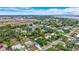 Aerial view of the home and its surroundings, showing neighborhood context at 6231 Beechwood Ave, Sarasota, FL 34231