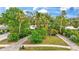 Aerial view of the property and neighborhood at 6231 Beechwood Ave, Sarasota, FL 34231