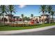 Community center with shops and a fountain at 6231 Beechwood Ave, Sarasota, FL 34231