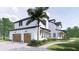 Two-story farmhouse with attached two-car garage and pool at 639 Oakford Rd, Sarasota, FL 34240