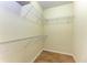Walk-in closet with wire shelving for storage at 6933 Quiet Creek Dr, Bradenton, FL 34212